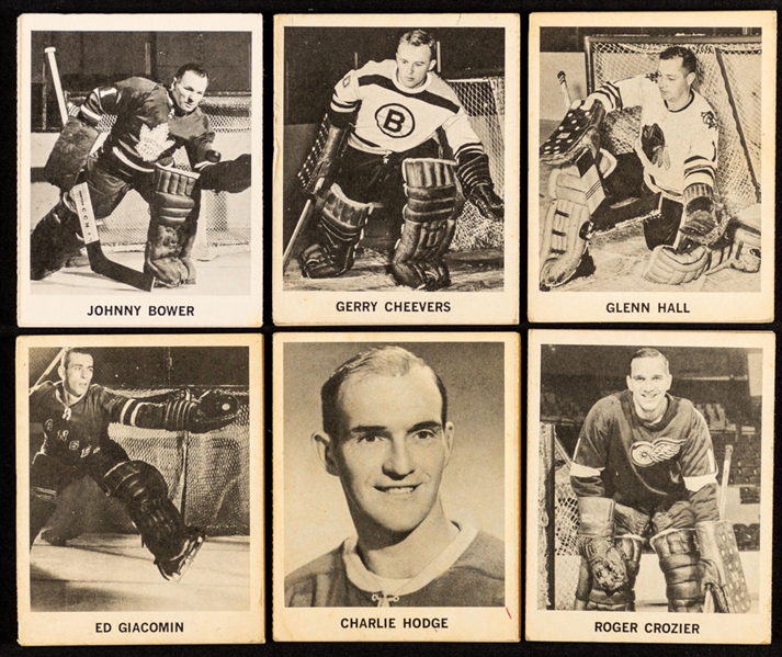 1965-66 Coca-Cola NHL Complete Card Set of 108 (Six Undetached Team Sets)