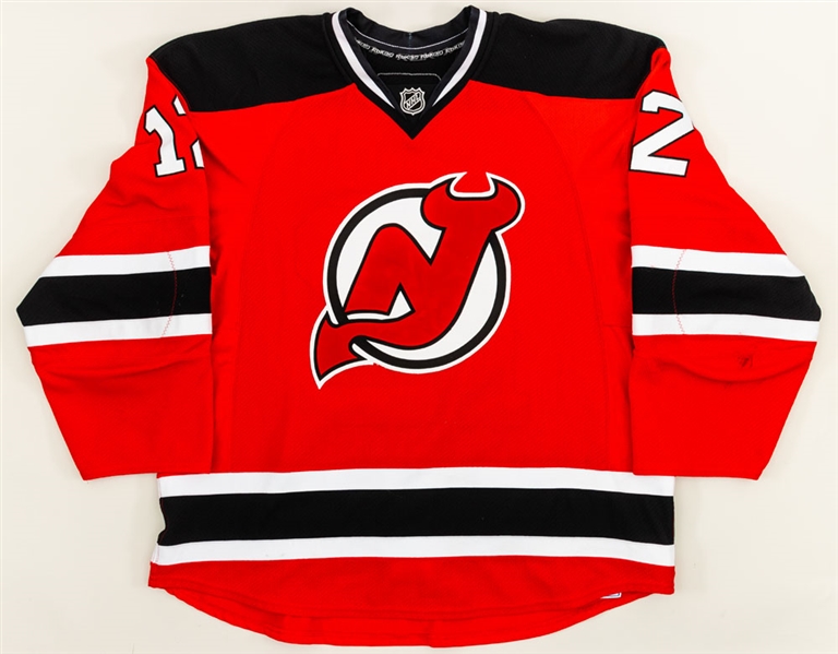 Brian Rolstons 2010-11 New Jersey Devils Game-Worn Jersey with LOA