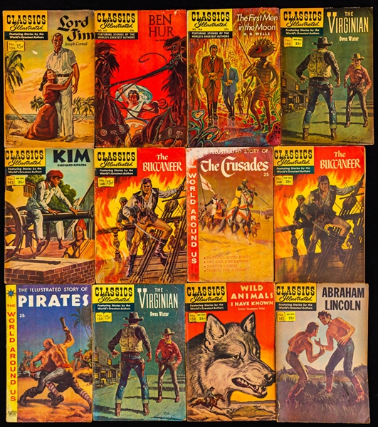 Classic Illustrated 1950s and 1960s Comic Books (31)