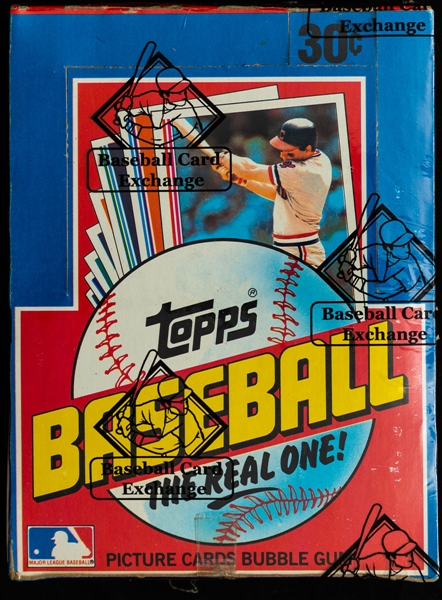 1982 Topps Baseball Wax Box (36 Unopened Packs) - BBCE Certified - Cal Ripken Jr Rookie Card Year! 