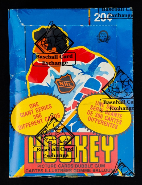 1980-81 O-Pee-Chee Hockey Wax Box (48 Unopened Packs) - BBCE Certified - Mark Messier and Ray Bourque Rookie Card Year! – Numerous Wayne Gretzky 2nd Year Cards!