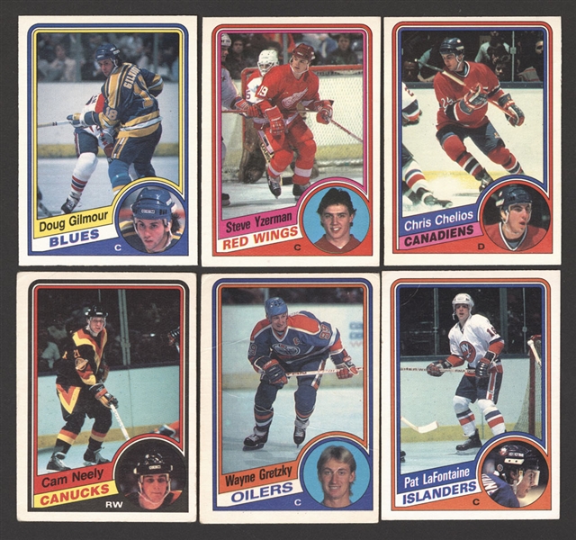 1984-85 O-Pee-Chee Hockey Complete 396-Card Set