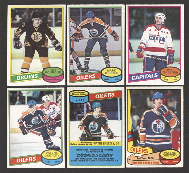 1980-81 O-Pee-Chee Hockey Complete 396-Card Set Plus 30 Wrappers - Includes 8 Extra Mike Gartner Rookie Cards
