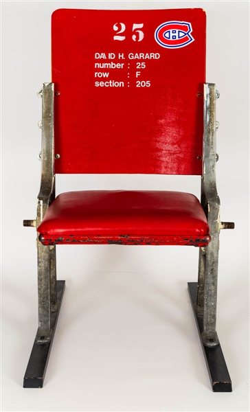 Montreal Forum Red Single Seat