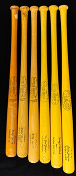 Vintage Louisville Little League Baseball Bat Collection of 16 - Roberto Clemente, Mickey Mantle, Roger Maris, Bobby Murcer, Thurman Munson and Others