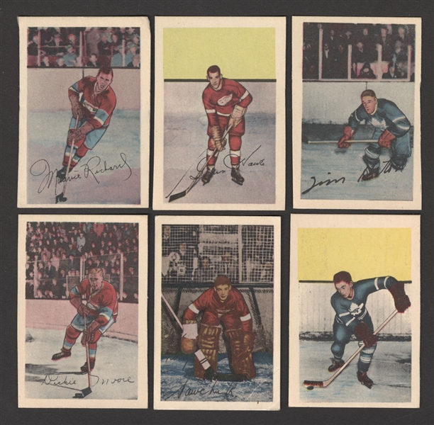 1952-53 Parkhurst Hockey Complete 105-Card Set