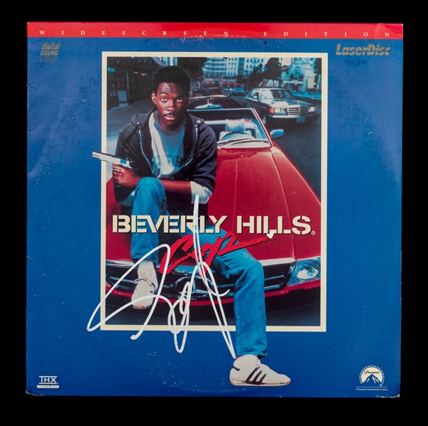 American Actor/Comedian Eddie Murphy Signed Beverly Hills Cop Laserdisc Movie with PSA/DNA COA