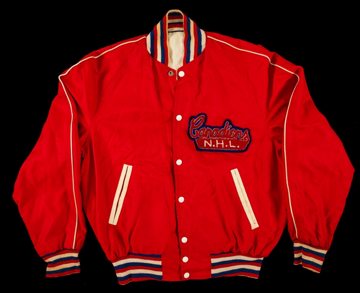Late-1950s/Early-1960s Montreal Canadiens Team Jacket with Embroidered Team Crest