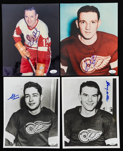 Detroit Red Wings 1930s to 1950s Stanley Cup Winners Autograph Collection (150+)