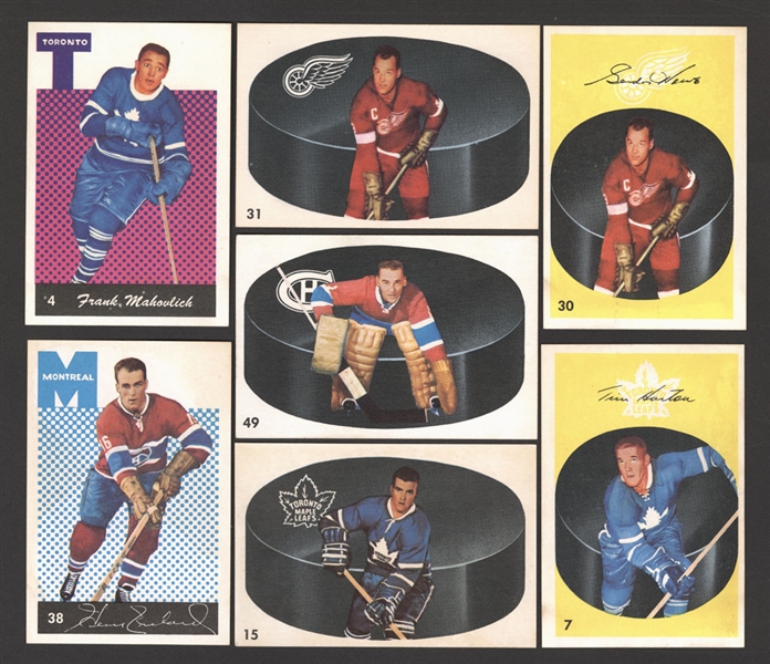 1962-63 Parkhurst Hockey Complete 56-Card Set