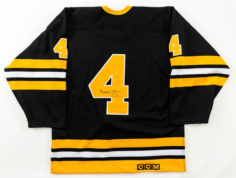 Bobby Orr Signed Boston Bruins CCM Alternate Captain’s Pro Jersey 