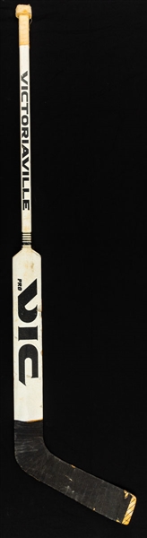 Olaf Kolzig’s 1988-90 WHL Tri-City Americans Victoriaville Pro Game-Used Stick 