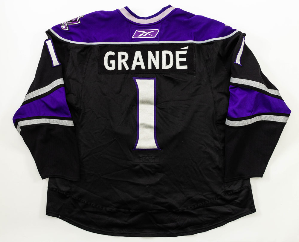 Lot #966 - THE LOVE GURU (2008) - Jacques Grande's (Justin Timberlake) Hockey  Jersey