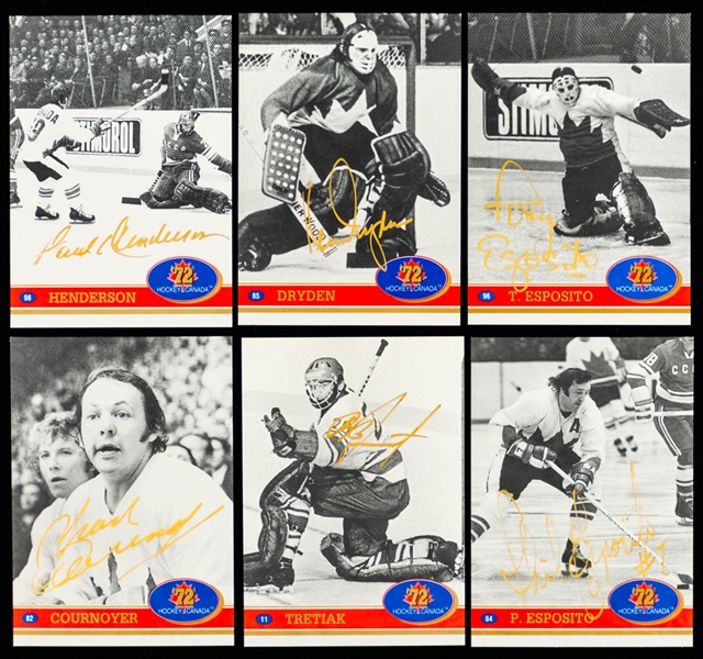 1972 Canada-Russia Series Team Canada Signed “Future Trends” Limited-Edition 36-Card Set