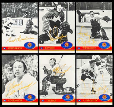 1972 Canada-Russia Series Team Canada Signed “Future Trends” Limited-Edition 36-Card Set