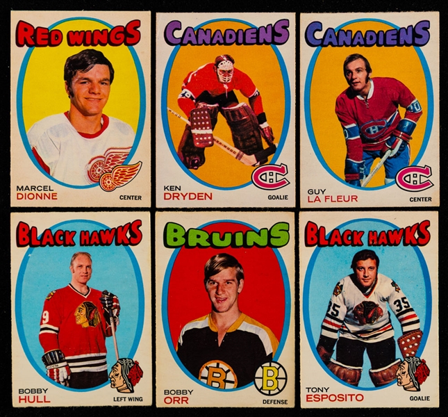 1971-72 O-Pee-Chee Hockey Complete 264-Card Set