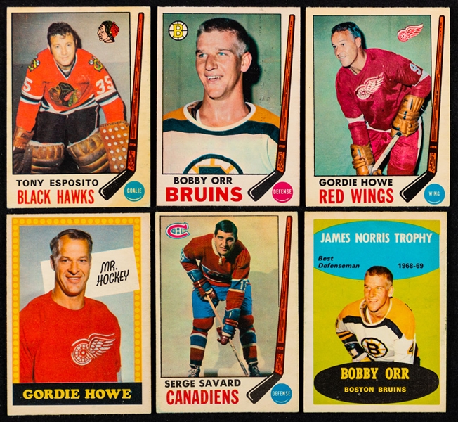 1969-70 O-Pee-Chee Hockey Complete 231-Card Set