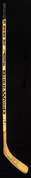 Paul Coffey’s Late-1990s Signed Sher-Wood PMP 5030 SC Game-Used Stick