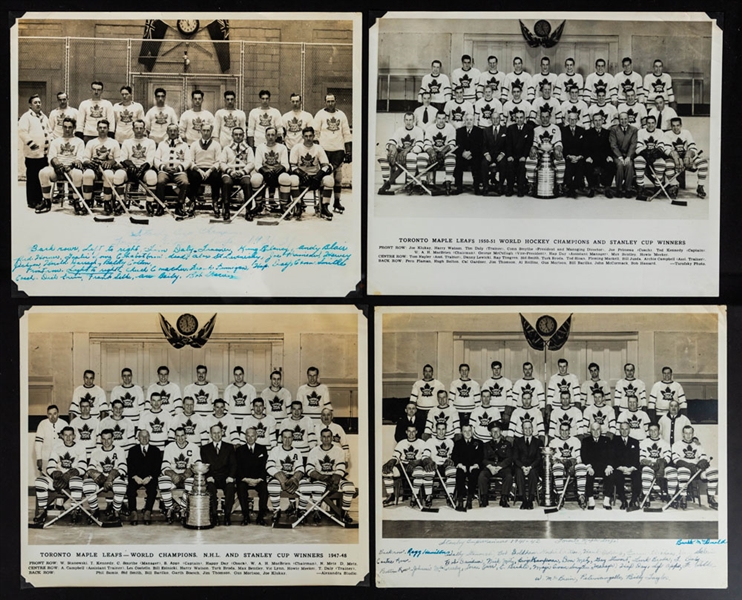 Toronto Maple Leafs 1931-32 to 1950-51 Stanley Cup Champions Team Photos (7) by Turofsky and Alexandra Studio