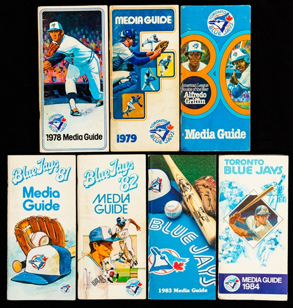 Toronto Blue Jays and Montreal Expos 1970s/80s Program, Ticket Stub and Media Pass Collection of 55 - Allen Abel Collection 