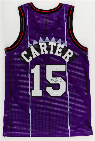 Vince Carter Signed Toronto Raptors Jersey - JSA Authenticated