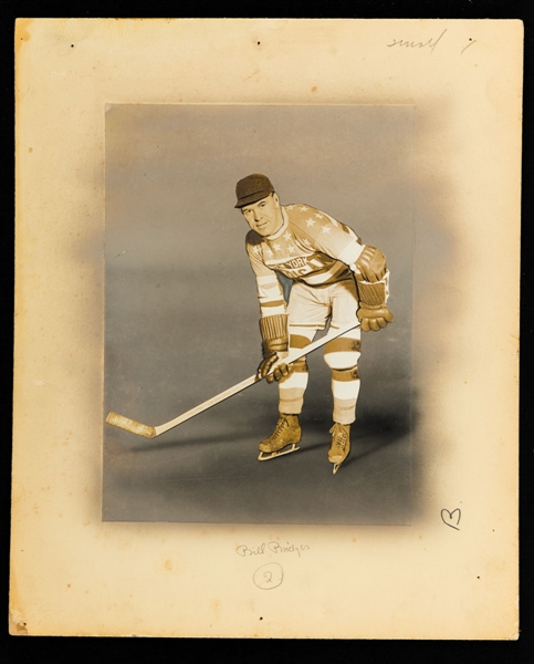 Bill Brydge New York Americans 1933-34 World Wide Gum Ice Kings V357 Original Hockey CardsProduction Artwork/Photo