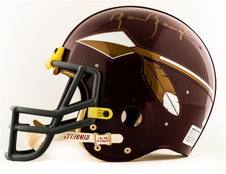 Sammy Baugh Signed Washington Redskins Full-Size Riddell Helmet with JSA LOA