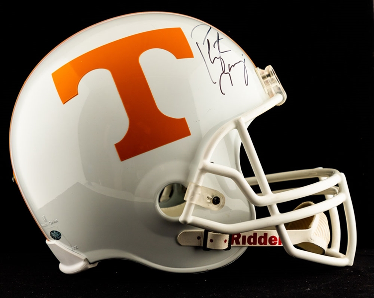Peyton Manning Signed Tennessee Volunteers Full-Size Riddell Helmet - Steiner Certified