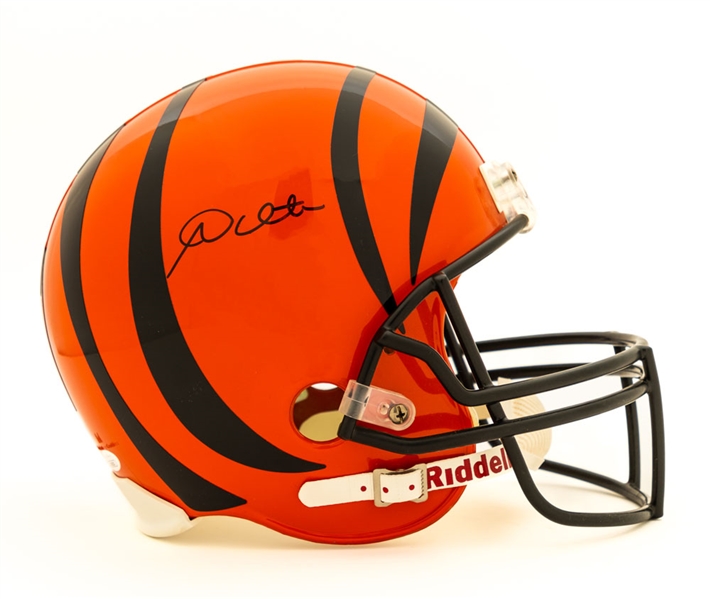 Andy Dalton Signed Cincinnati Bengals Full-Size Riddell Helmet with JSA COA