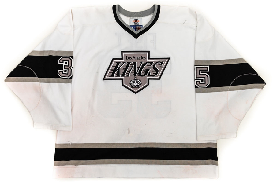 Stephane Fisets 1997-98 Los Angeles Kings Game-Worn Jersey - Photo-Matched! 