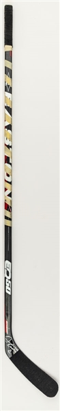 Duncan Keiths Early-2010s Chicago Blackhawks Signed Easton EQ50 Game-Used Stick