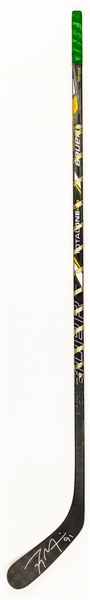 Tyler Seguins 2013-14 Dallas Stars Signed Bauer TotalOne NGX Game-Used Stick 