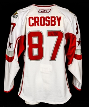 Sidney Crosby Signed 2007 NHL All-Star Game Pro On-Ice Jersey with LOA