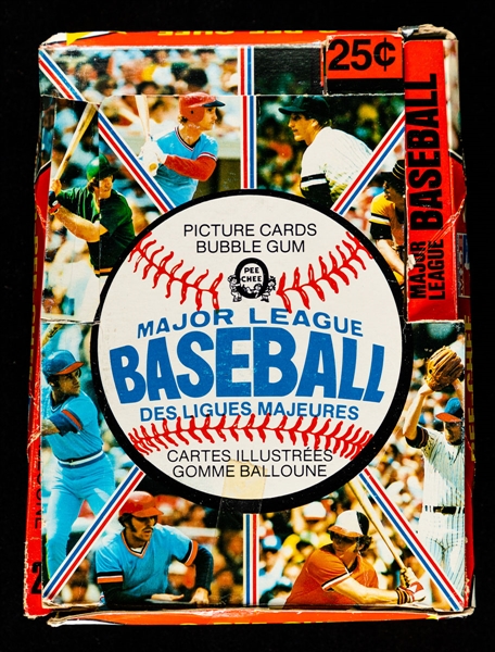 1981 O-Pee-Chee Baseball Wax Box (36 Unopened Packs) - Numerous Superstars! - Tim Raines, Harold Baines and Kirk Gibson Rookie Card Year!