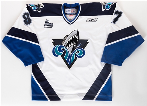 Sidney Crosby Signed Rimouski Oceanic Jersey with JSA Auction LOA