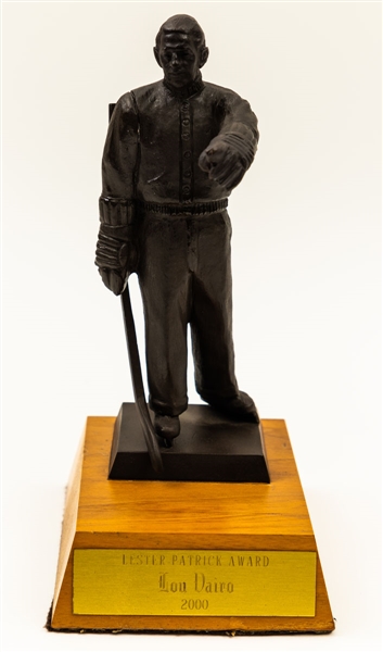Lou Vairos 2000 Lester Patrick Award Trophy