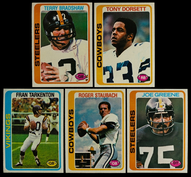 1978 Topps Football Complete 528-Card Set 