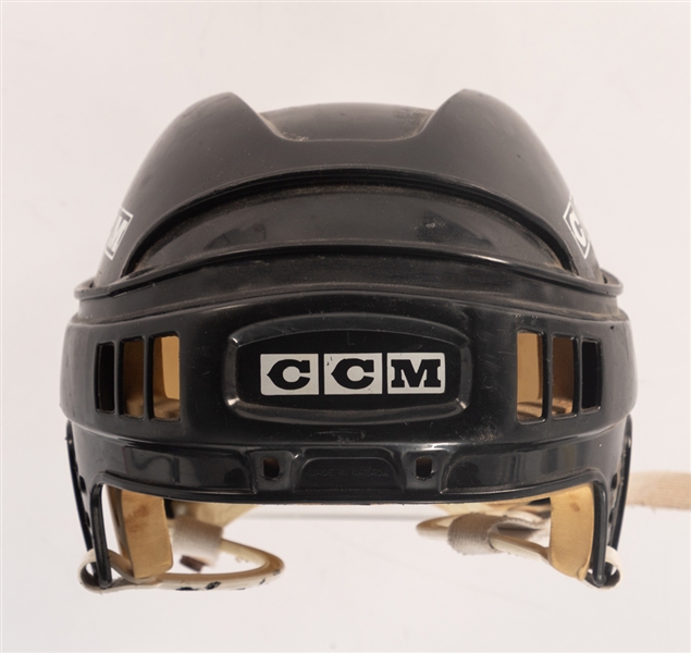 Ray Bourques Early-1990s Boston Bruins Game-Worn Helmet 