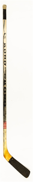 Rod Langways Mid-1980s Washington Capitals Koho Game-Used Stick 