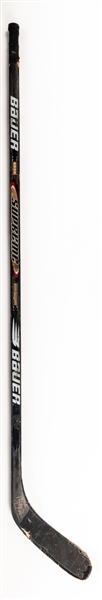 Pavol Demitras Late-1990s/Early-2000s St Louis Blues Signed Bauer Supreme 3030 Game-Used Stick