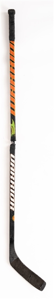 Mike Modanos 2008-09 Dallas Stars Warrior Dolomite Game-Used Stick - Broken in Half