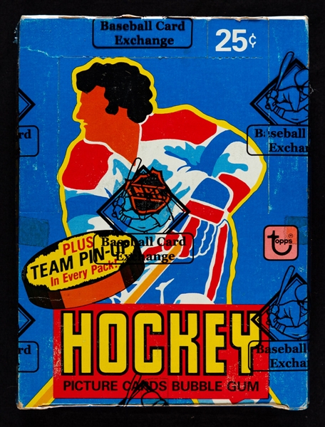 1980-81 Topps Hockey Wax Box (36 Unopened Packs) - BBCE Certified – Ray Bourque Rookie Card Year! Plus Numerous Wayne Gretzky 2nd Year Cards