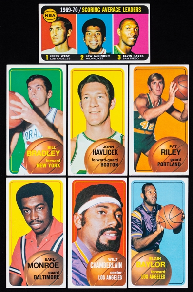 Vintage 1970s Baseball and Hockey Card Collection Including 1970-71 Topps Basketball "Tall-Boys" (15) and 1975 Topps Baseball "Minis" (13) Plus More