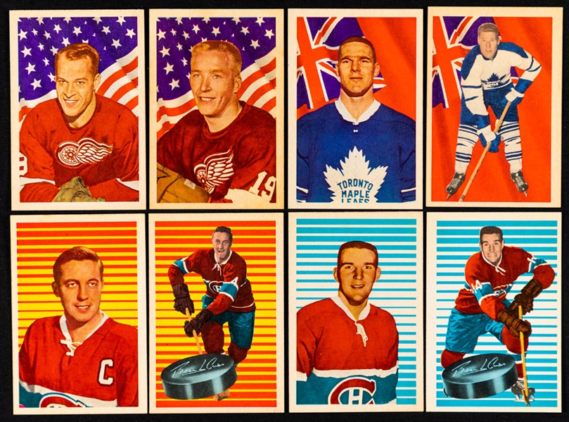 1963-64 Parkhurst Hockey Complete 99-Card Mid-Grade Set