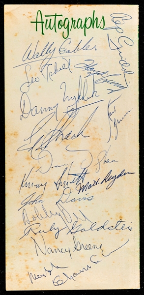 May 16th, 1967 Sportsmen of Oshawa Centennial Sports Celebrities Dinner Program Signed by 17 Including Bobby Orr – Rookie Era Vintage Signature!