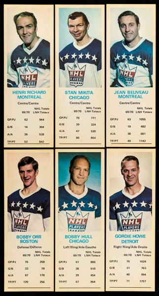 1970-71 Dads Cookies Hockey Complete 144-Card Set Plus 1980-81 O-Pee-Chee Super Photos Complete Set with Display Box