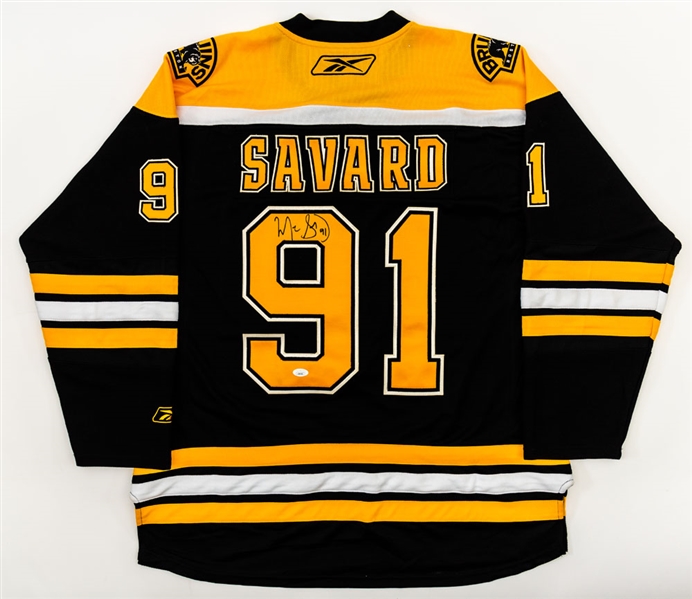 Marc Savard Signed Boston Bruins Jersey - JSA Certified