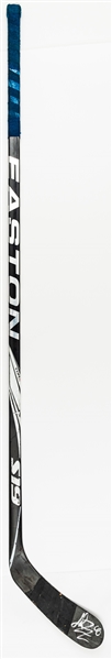 Henrik Zetterbergs 2010 Winter Olympics Team Sweden Signed Easton S19 Game-Used Stick