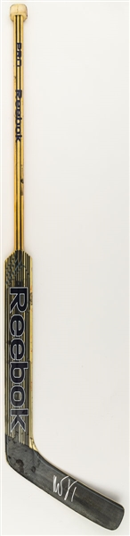 Roberto Luongos Early-to-Mid-2010s Vancouver Canucks/Florida Panthers Signed Reebok Pro Game-Used Stick