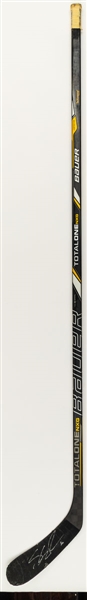 Shea Webers 2013-14 Nashville Predators Signed Bauer TotalOne NXG Game-Used Stick